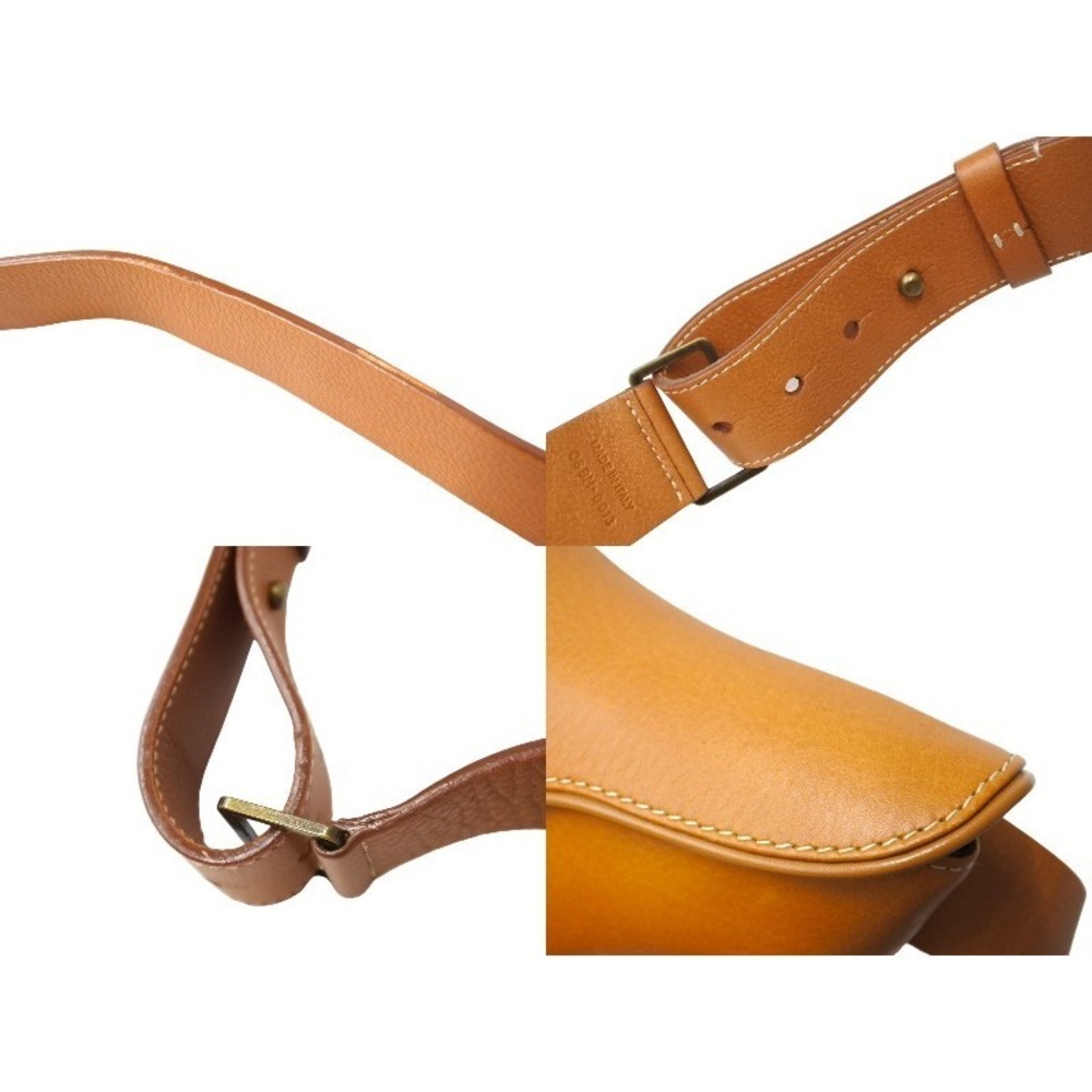 Dior Bag Waist Calfskin Christian Belt Brown Saddle Pouch - Picture 5 of 8